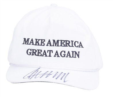 Donald Trump Signed "Make America Great Again" Hat (PSA/DNA)